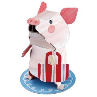 ペーパークラフト hacomo mini pig