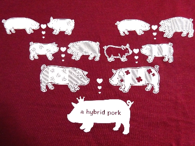 ★オリジナルＴシャツ　hybrid pork 半袖